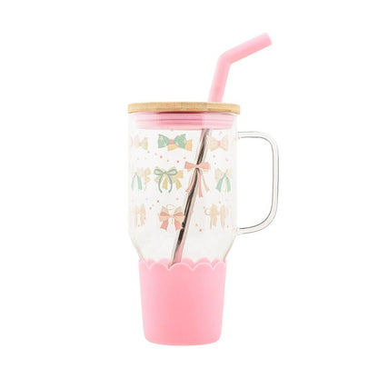 Adria Eco Glass Bottle with Steel Straw
